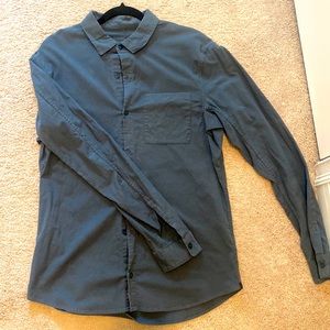 Lululemon long sleeve button down - athletic fit, light stretch